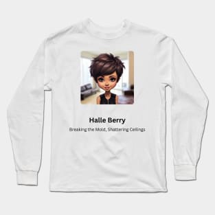 Icon: Halle Berry Long Sleeve T-Shirt